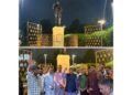 Thousands of Diyas Lit Before Babasaheb Ambedkar Statue at ‘Aashirwad No Divdo’ in Ahmedabad