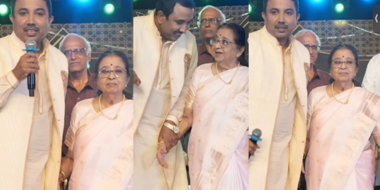 A Dream Come True as Usha Mangeshkar Ji’s Historic Praise and Blessings Created a Golden Chapter in Kaleem Pasha’s Musical Journey