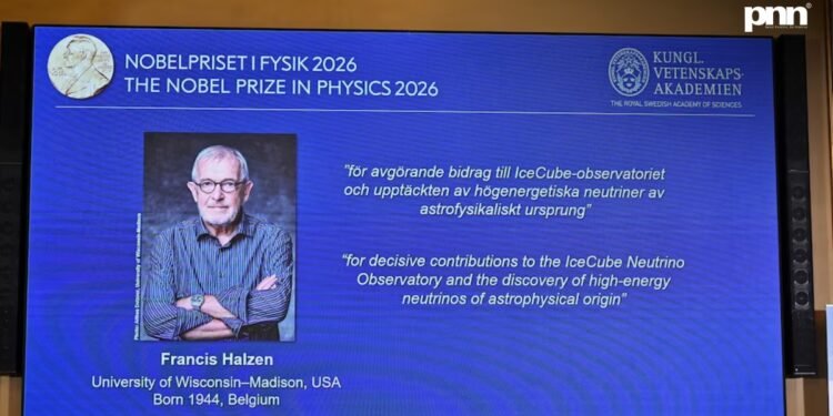 Francis Halzen Wins Nobel Physics Prize for Antarctic ‘Ghost Particle’ Hunt