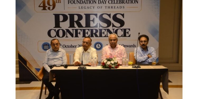 Grand Celebration Programme Organised by Man-Made Textiles Research Association (MANTRA) on Completing 49 Years and Entering its 50th Year