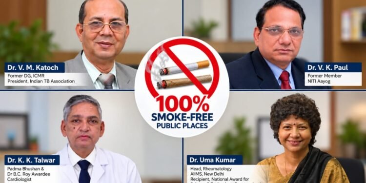 3.25 lakh Indians die annually from second-hand smoke: Experts seek 100% smoke-free public places