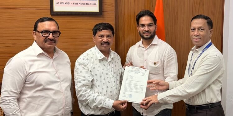 Yogesh Sharma (Shelly) Appointed as Chairman, Finance Committee, Paralympic Committee of India (PCI), at PCI Head Office, New Delhi