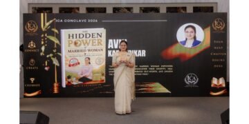 Ms. Avni Atharva Karandikar Launched The Hidden Power of Married Woman at ICA Conclave 2026