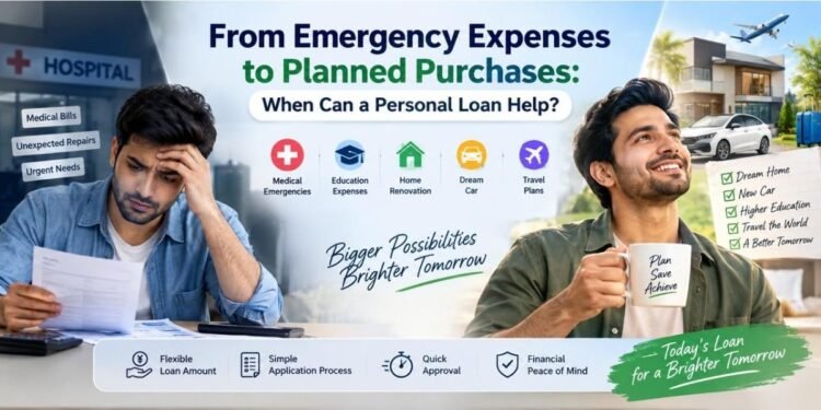 From Emergency Expenses to Planned Purchases: When Can a Personal Loan Help?