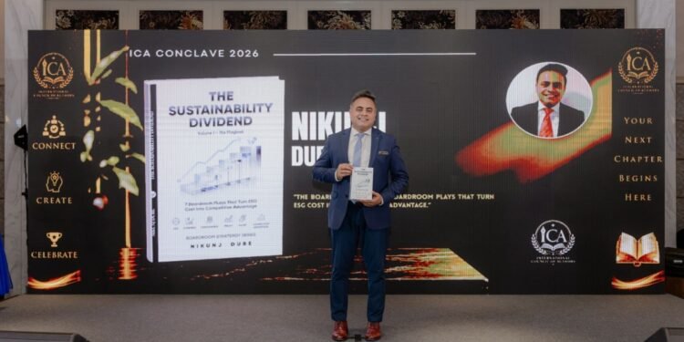 Nikunj Dube Explores the Business Value of Sustainability in Debut Book ‘The Sustainability Dividend’