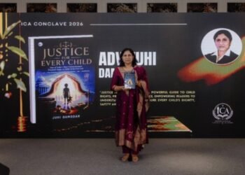 Adv. Juhi Damodar Launched ‘Justice for Every Child’ to Bring Child Protection into Focus at ICA Conclave 2026