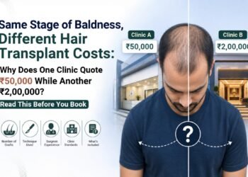 Same Stage of Baldness, Different Hair Transplant Costs: Why Does One Clinic Quote Rs 50,000 While Another Rs 2,00,000? Read This Before You Book