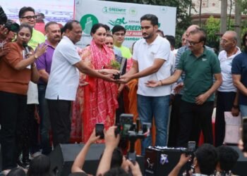 Over 10,000 Runners Join Aadhar Prime GreenFit Half Marathon; Deputy CM Diya Kumari and Jaipur MP Manju Sharma Flag Off the Event