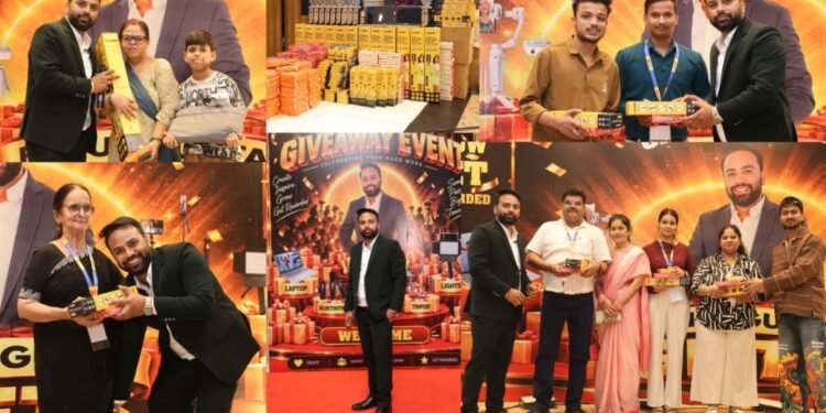 Indian Social Worker Rahul Gupta Supports Emerging Content Creators; Essential Equipments Distributed at Influencer Giveaway Event