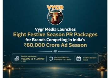 Vygr PR Network Launches Eight Festive Season PR Packages for Brands Competing in India’s Rs 60,000 Crore Ad Season