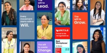 Unitile Recognised Among India’s Best Workplaces for Women for the Second Consecutive Year