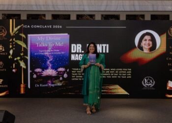 Dr. Kunti Nagwekar Launched The Book My Divine Talks To Me! at ICA Conclave 2026