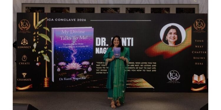 Dr. Kunti Nagwekar Launched The Book My Divine Talks To Me! at ICA Conclave 2026