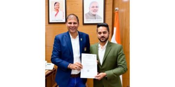 Capt. Sumit Yadav Appointed Chairman of Foreign Affairs Committee of Paralympic Committee of India