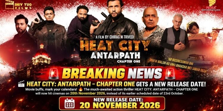 Heat City: Antarpath – Chapter One Release Postponed; Chirag M Trivedi’s Film Gets New Release Date