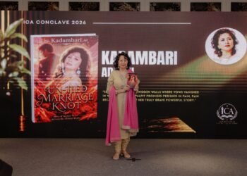 At ICA Conclave 2026, Kadambari Advani Launched Her Book UN-TIED MARRIAGE KNOT