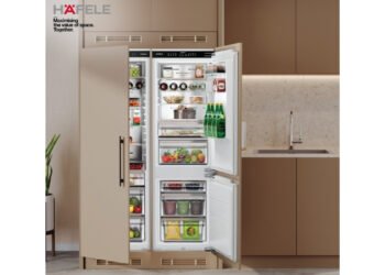 More Flexibility, Smarter Storage: Hafele’s Niveus CF250 Built-in Fridge-Freezer Combi
