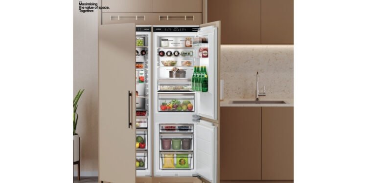 More Flexibility, Smarter Storage: Hafele’s Niveus CF250 Built-in Fridge-Freezer Combi