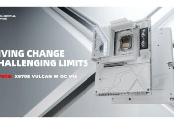 COLORFUL Launches the iGame X870E VULCAN W OC Motherboard