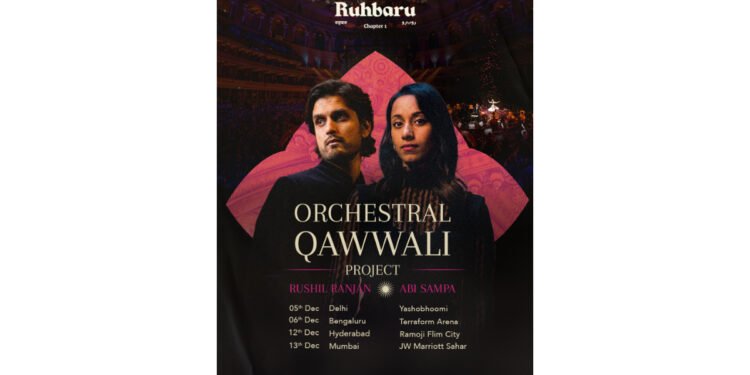 RUHBARU Debuts with The Orchestral Qawwali Project, Bringing Its Globally Acclaimed Musical Experience to India This December