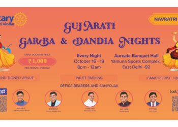 Rotary Club Delhi Akshar Brings Four-Day Gujarati Garba and Dandiya Celebration to East Delhi