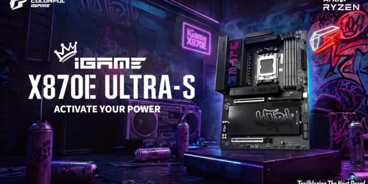 COLORFUL Launches iGame X870E ULTRA-S V14 Motherboard in India