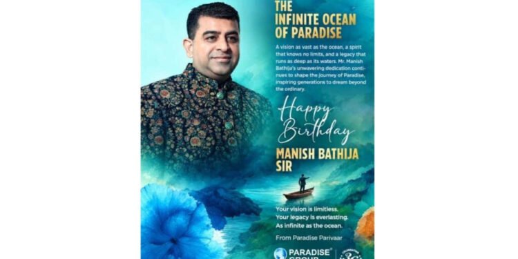 Top Builder in Navi Mumbai: Paradise Group Celebrates 36 Years of Growth and MD Manish Bathija’s Birthday