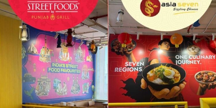 Lite Bite Foods Debuts First Hybrid Standalone with Street Foods by Punjab Grill & Asia Seven in Gurugram