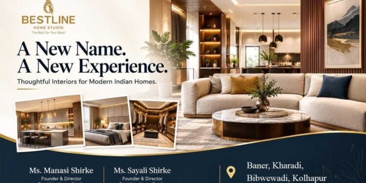 A New Name. A New Experience. Women-Led BestLine Home Studio Begins Its Modern Home Interiors Journey from Pune
