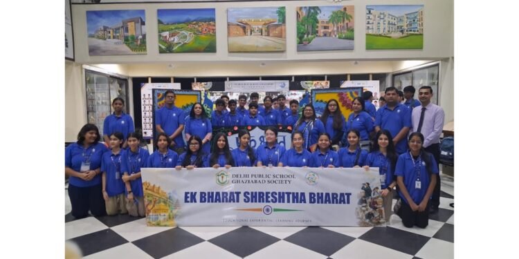 Delhi Public School Ghaziabad Society Takes 284 Students on an 8-Day Learning Journey Across India Under ‘Ek Bharat Shreshtha Bharat’