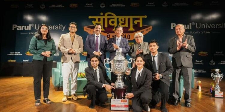 Eminent Jurists and Legal Experts Lead Constitutional Discourse at Parul University’s Law Fest Samvidhaan Pe Charcha 4.0