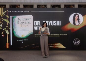 Dr. Aayushi Vithlani Unveils ‘Rewire, Rise’ at ICA Conclave 2026 in Goa