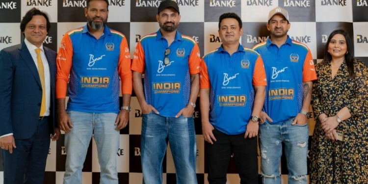 Banke International Properties Officiates as Leading Arm Sponsor of India Champions for WCL Season 3
