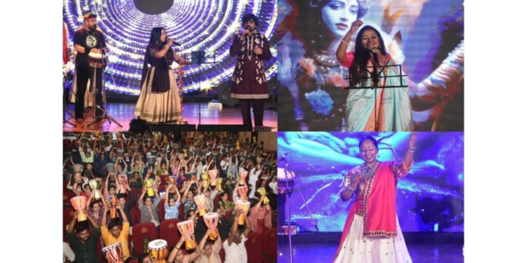 500 Drums, One Spirit: Drum Cafe India’s Maha Bhakti Rhythm Yatra Opens to a Packed House at ISKCON Juhu